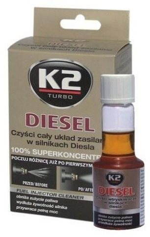 K2 DIESEL 50 ml - aditívum do paliva Aditívum
