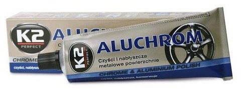 K2 ALUCHROM 120 g – pasta na čistenie a leštenie kovových povrchov...