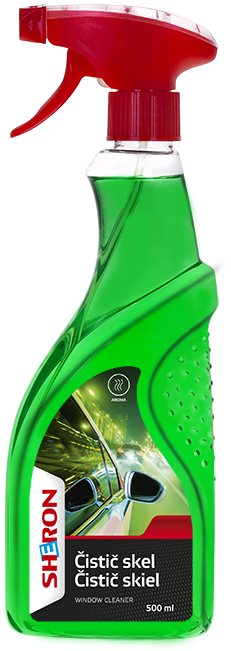 SHERON Čistič skiel 500 ml PET-rozpr. Čistič autoskiel