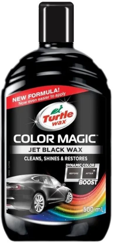 Turtle Wax Farebný vosk – čierny 500 ml Vosk na auto