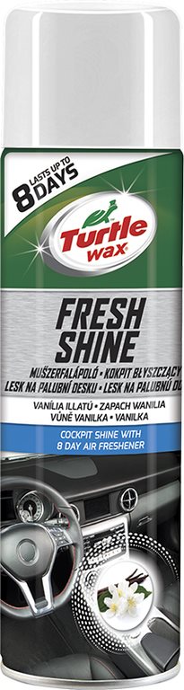 Turtle Wax GL Fresh Shine Lesk na palubnú dosku – vanilka 500 ml...