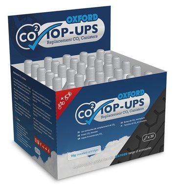 OXFORD náhradné bombičky CO2 pre opravné súpravy pneu Opravná sada...