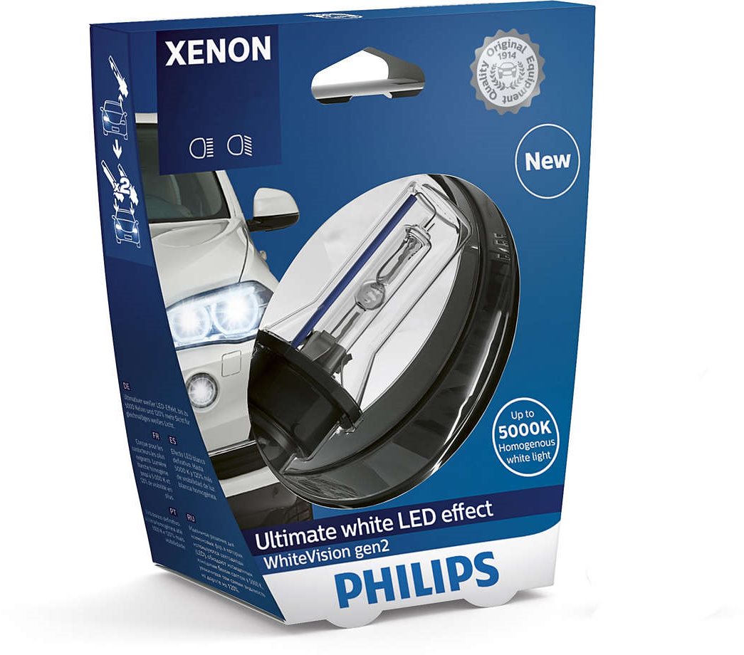 PHILIPS Xenon WhiteVision D3S 1 ks Xenónová výbojka