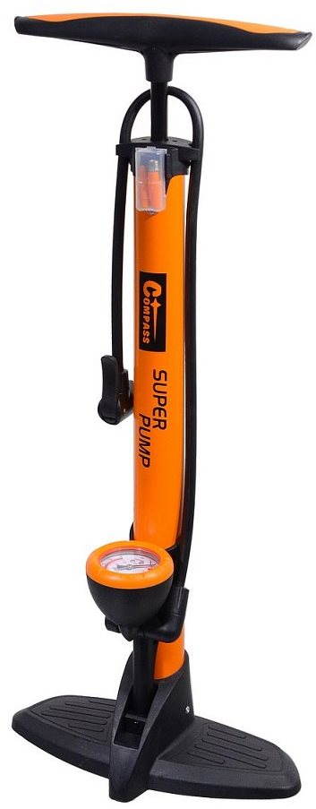 COMPASS SUPER PUMP kézi, nyomásmérővel Pumpa