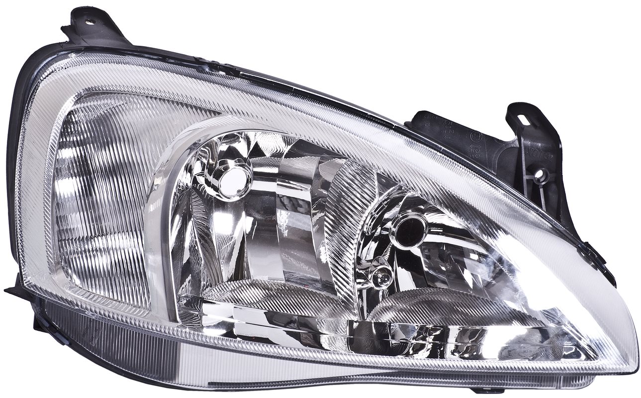 ACI OPEL CORSA 00- -9/02 predné svetlo H7+H7 s nečírou blikačkou...