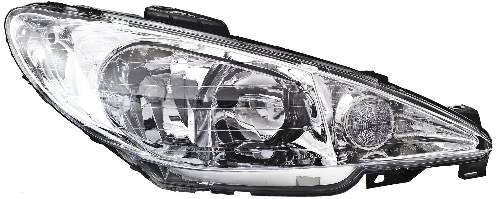 ACI PEUGEOT 206 6/03 -11/05 predné svetlo H7+H7 s blikačkou (el....