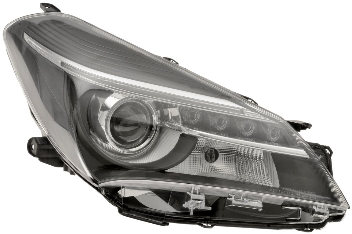 ACI TOYOTA YARIS 14- -17 predné svetlo H7 + XENON + LED hybrid (el....
