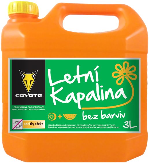 COYOTE Letná kvapalina kivi-melón 3 L Voda do ostrekovačov