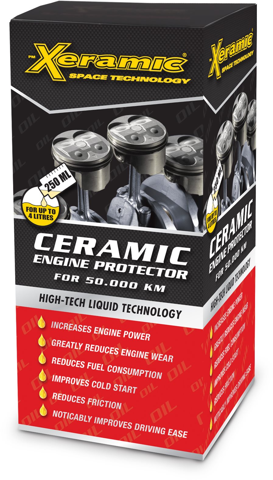 Xeramic, ochrana motora, 250 ml Aditívum