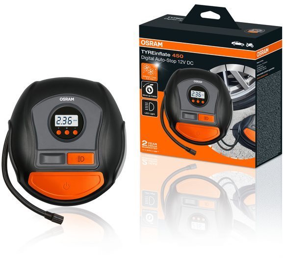 OSRAM digitálny kompresor – TYREinflate 450 Kompresor