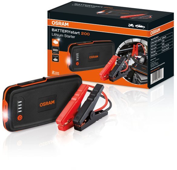 OSRAM - Štartovací zdroj, 6 000 mAh, do 3 l Štartovací zdroj