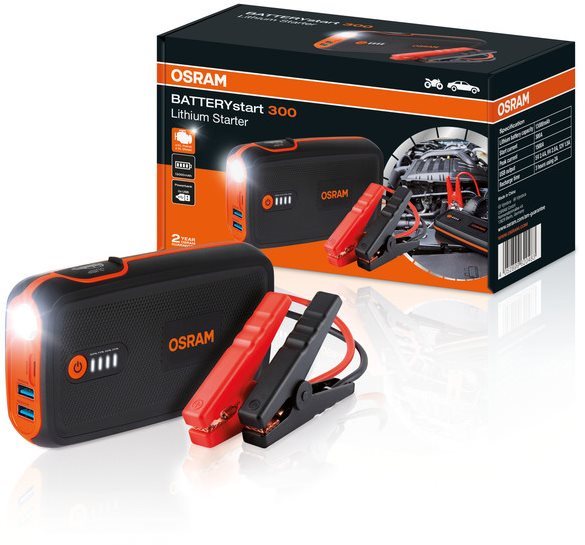 OSRAM - Štartovací zdroj, 13 000 mAh, do 6 l Štartovací zdroj