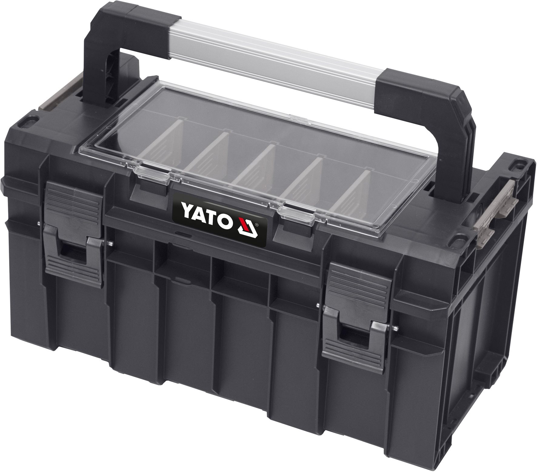 Yato - Box na náradie plastový s organizérom, 450 × 260 × 240 mm...