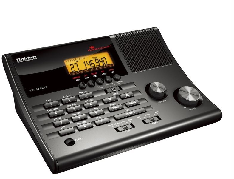 UNIDEN UBC 370 CLT scanner Rádiostanica