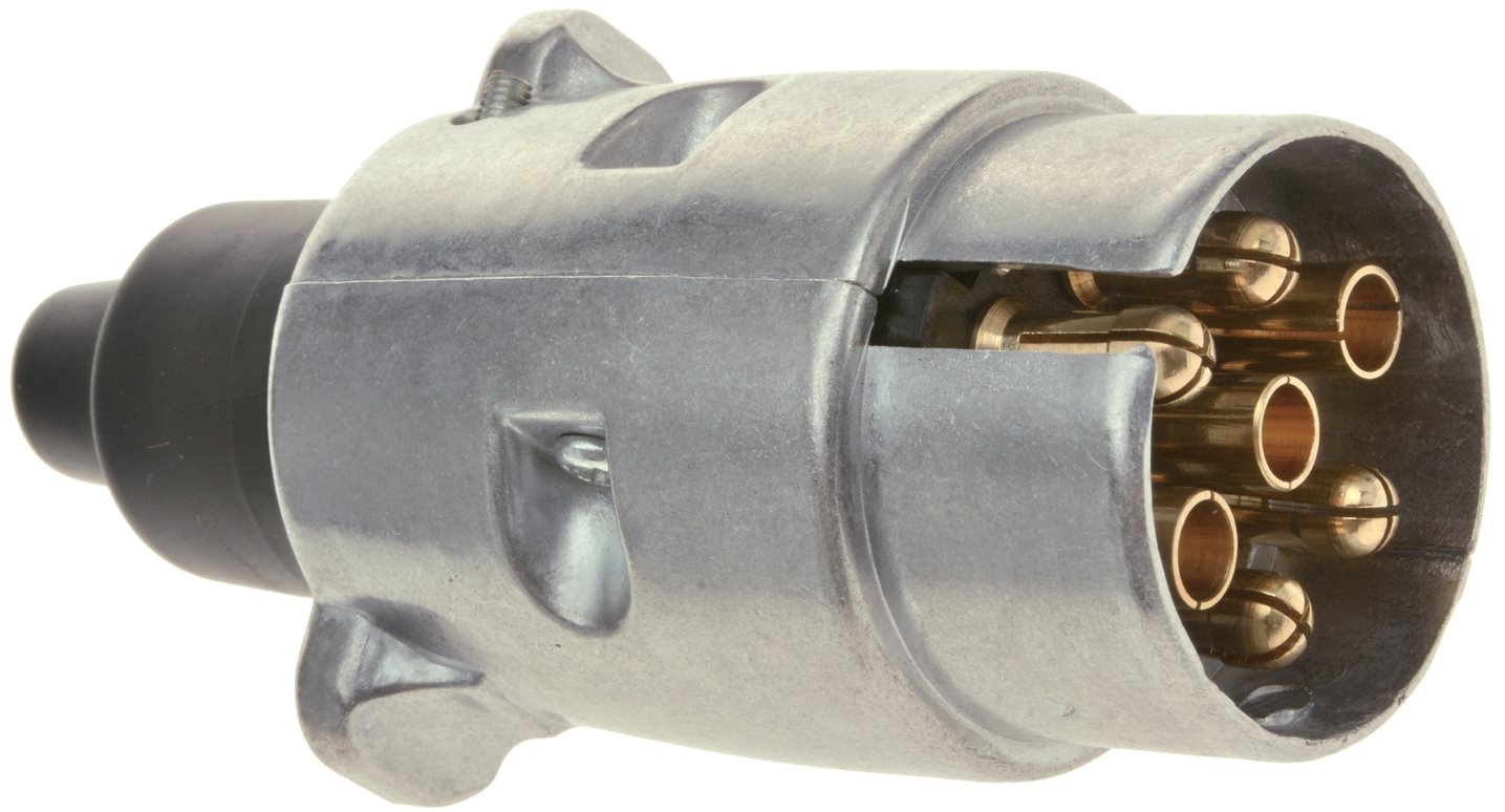 ACI Zástrčka 7 pin 12 V hliník Zástrčka ťažného zariadenia