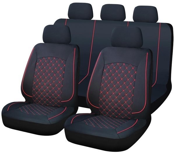CAPPA Autopoťahy SYDNEY čierna/červená Autopoťahy