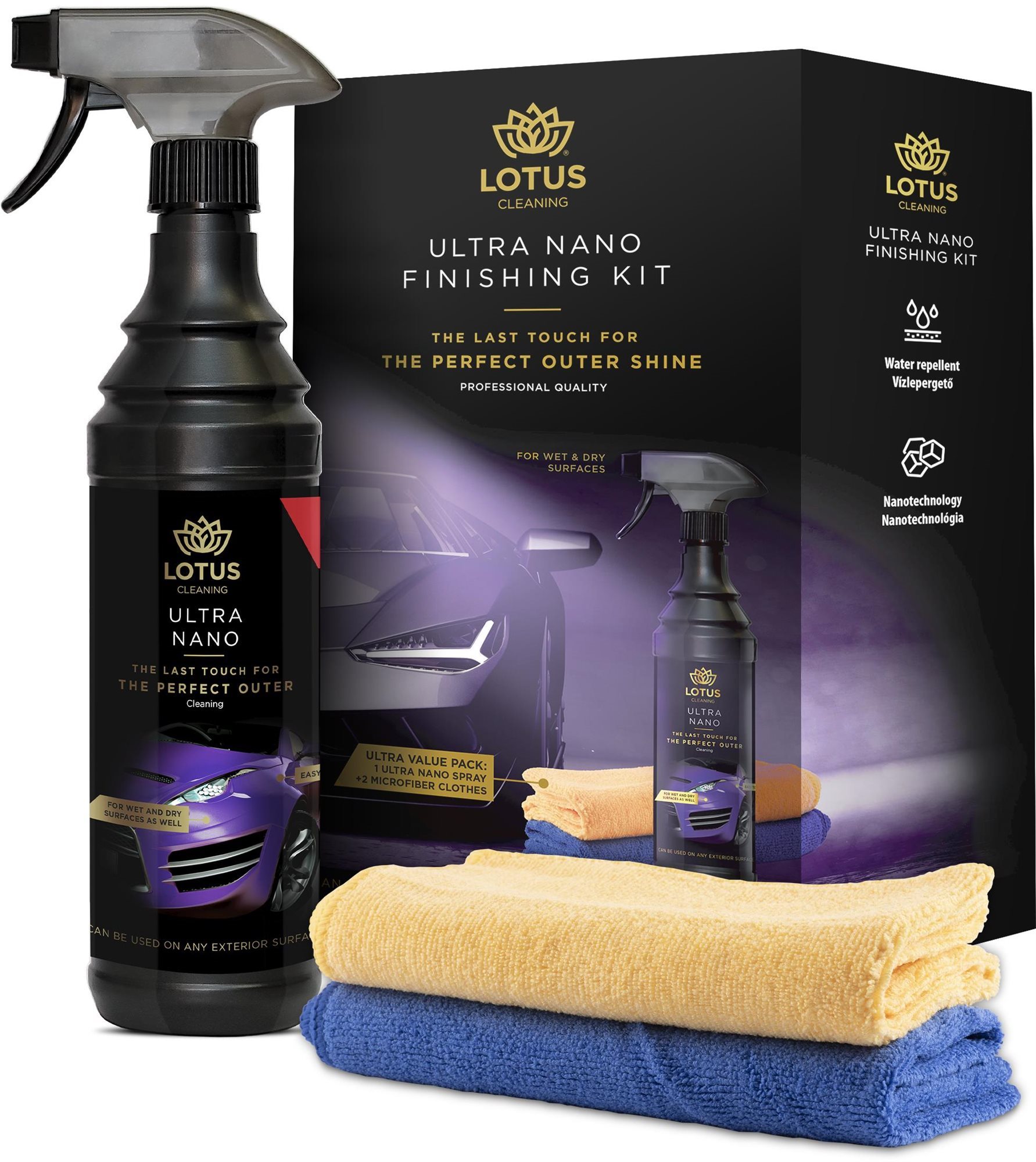 Lotus Ultra Nano Finishing Kit Sada autokozmetiky