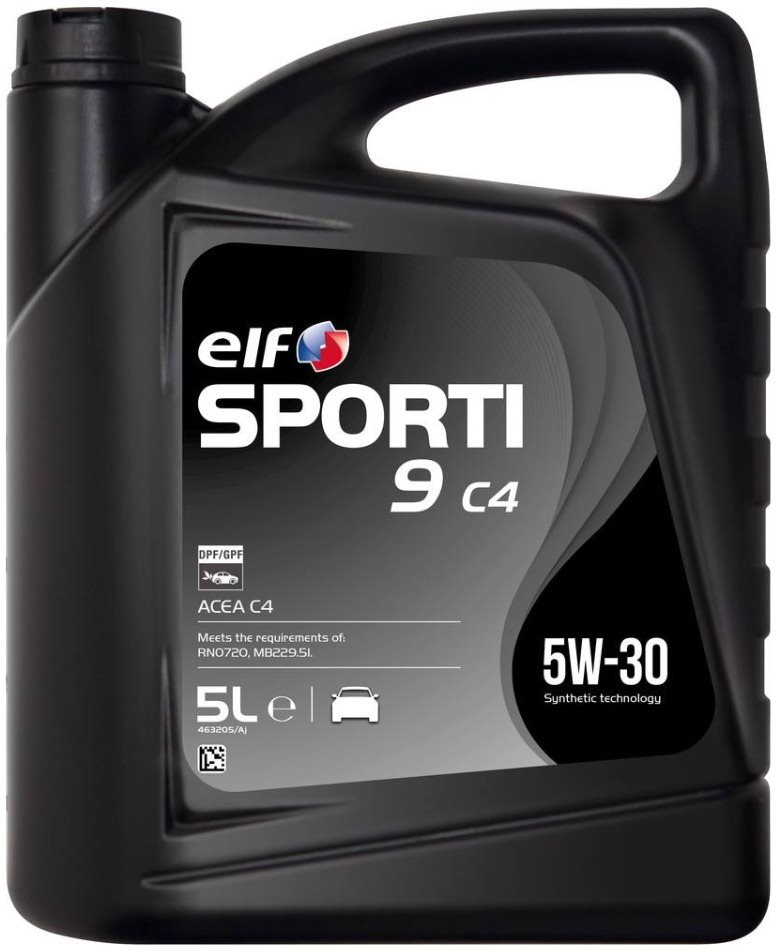 ELF SPORTI 9 C4 5W30 5 l Motorový olej