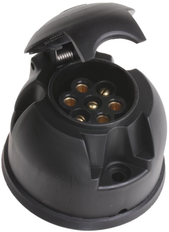 ACI zásuvka 7 pin 12 V plast + tesnenie JAEGER Zásuvka ťažného...