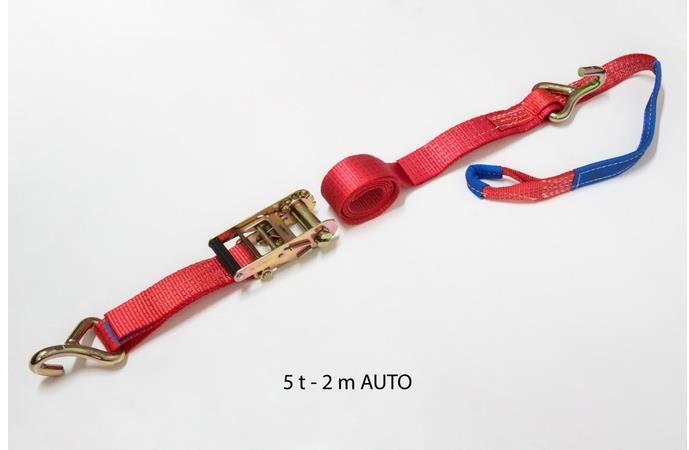 ACI Upínacie popruhy na upevnenie vozidiel za ráfiky (50 mm, 2 m, 5...