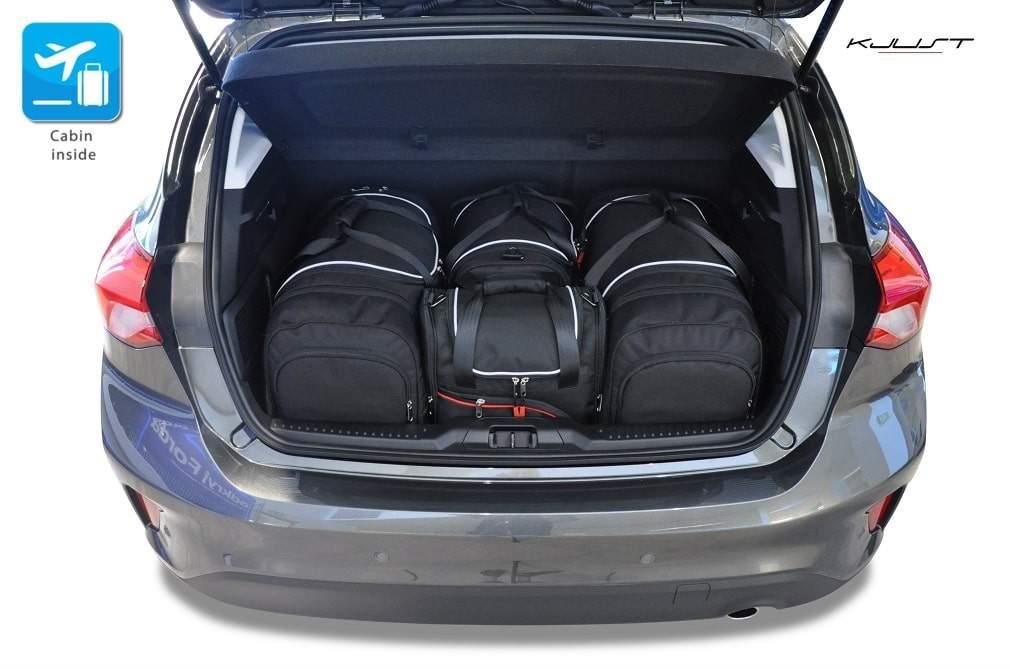 KJUST SADA TAŠIEK AERO 4 ks PRE FORD FOCUS 2018+ Taška do kufra auta
