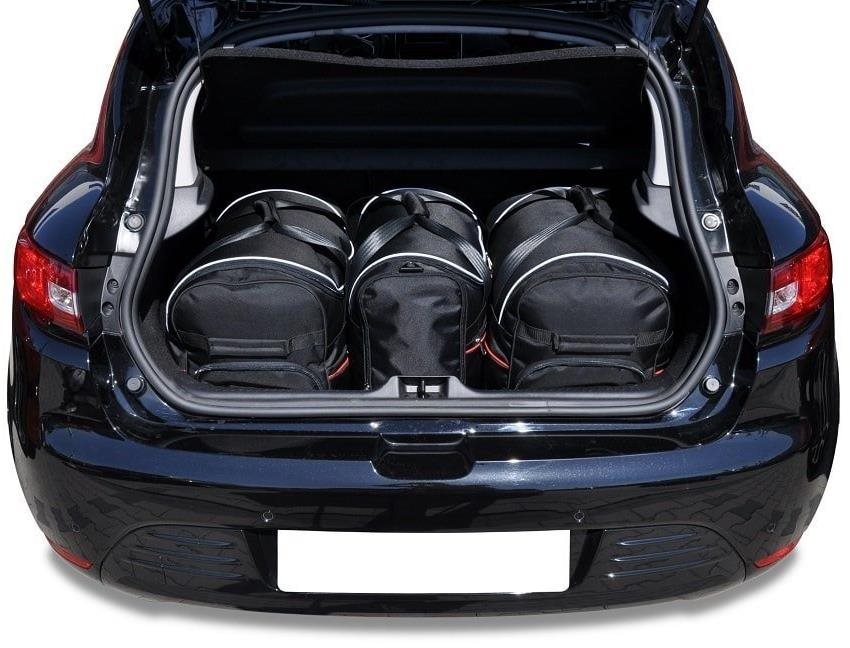 KJUST SÚPRAVA TAŠIEK 3 KS PRE RENAULT CLIO 2012+ Taška do kufra auta