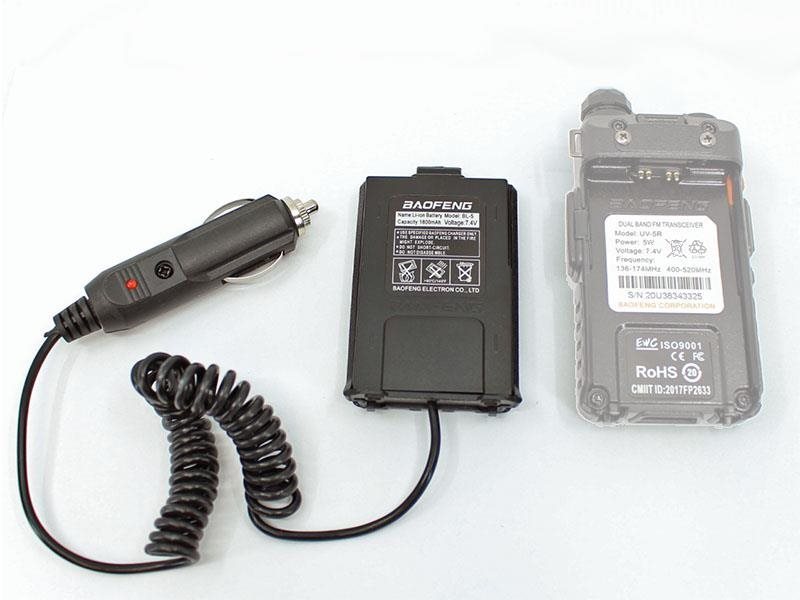 OEM BAOFENG UV-5R napájací adaptér 12 V Napájací adaptér