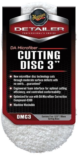 Meguiar's DA Microfiber Cutting Disc 3" – leštiaci mikrovláknový...