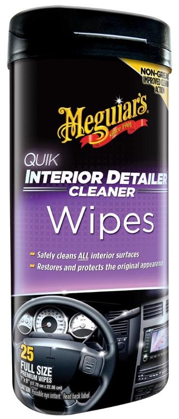 Meguiar's Quik Interior Detailer Wipes Detailer