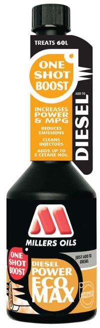 Millers Oils Diesel Power ECOMAX - One Shot Boost 250 ml Aditívum