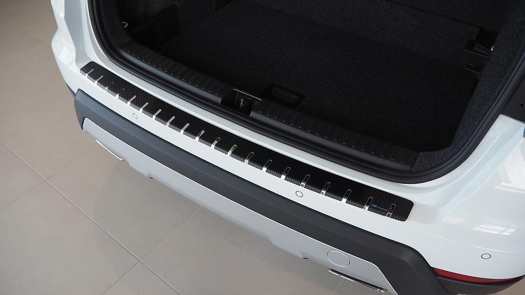 Alu-Frost Kryt prahu pátých dveří - nerez+karbon Seat Arona...