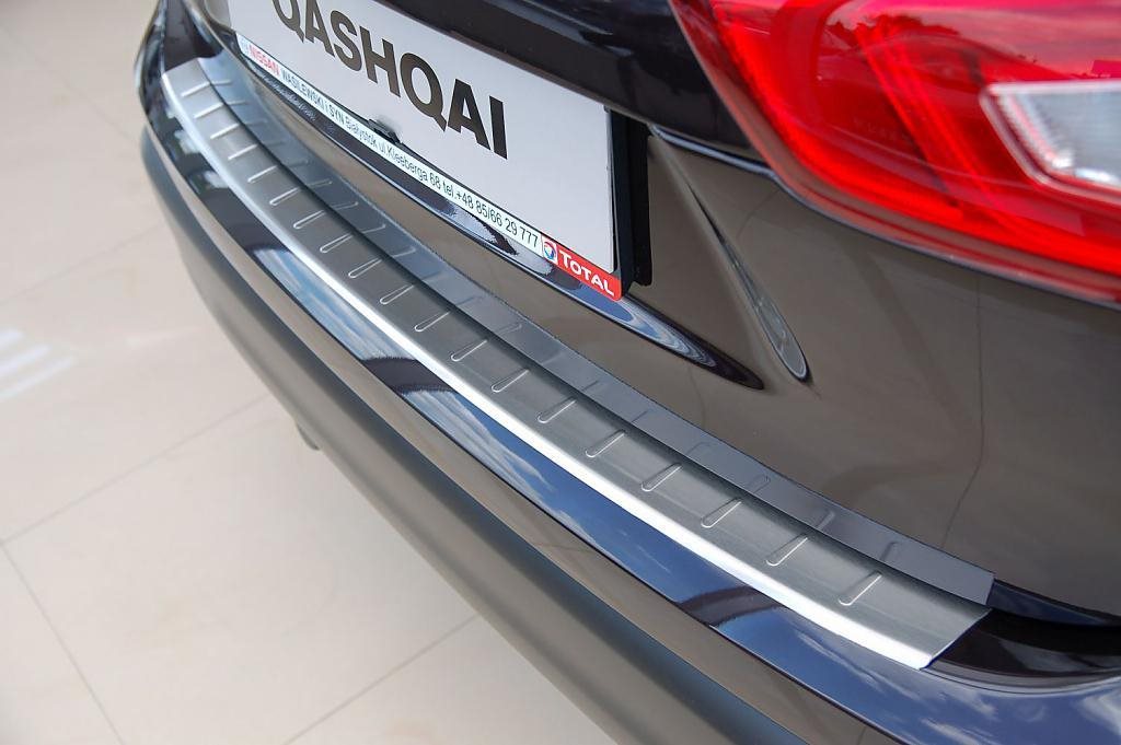 Alu-Frost Profilovaný nerez kryt prahu zadních dveří NISSAN QASHQAI...