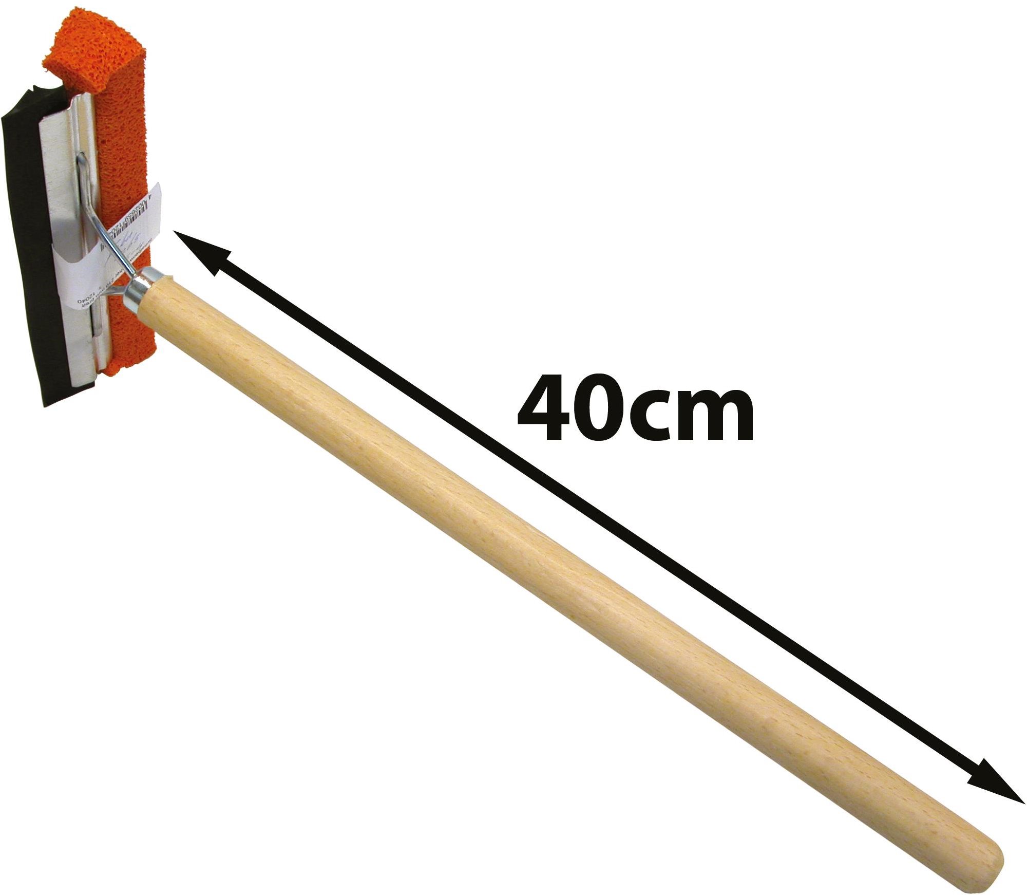 Carpoint Stěrka na okna s dřevenou rukojetí 40cm Stěrka