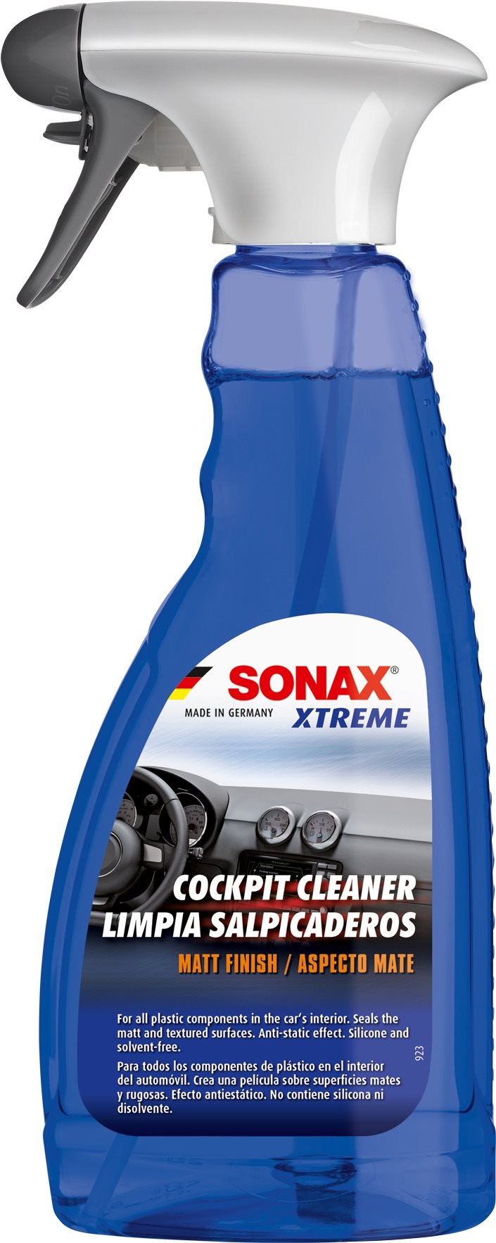 SONAX XTREME Čistič prístrojovej dosky – matný 500 ml Oživovač...