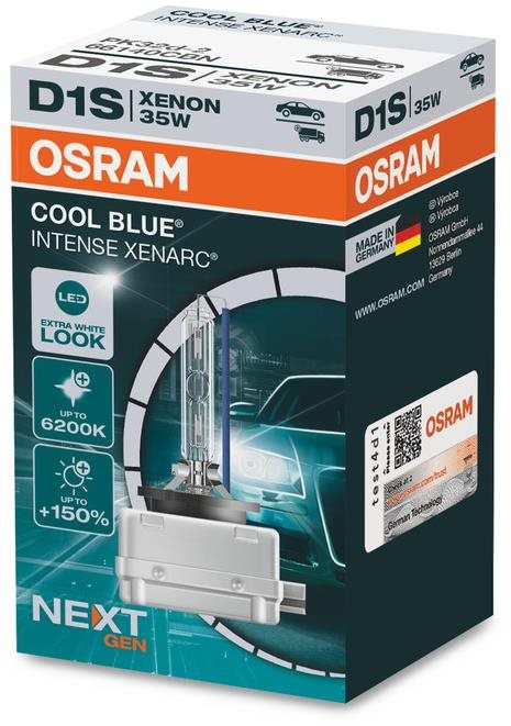 OSRAM Xenarc CBI Next Generation D1S, 35 W, 12/24 V, PK32d-2...