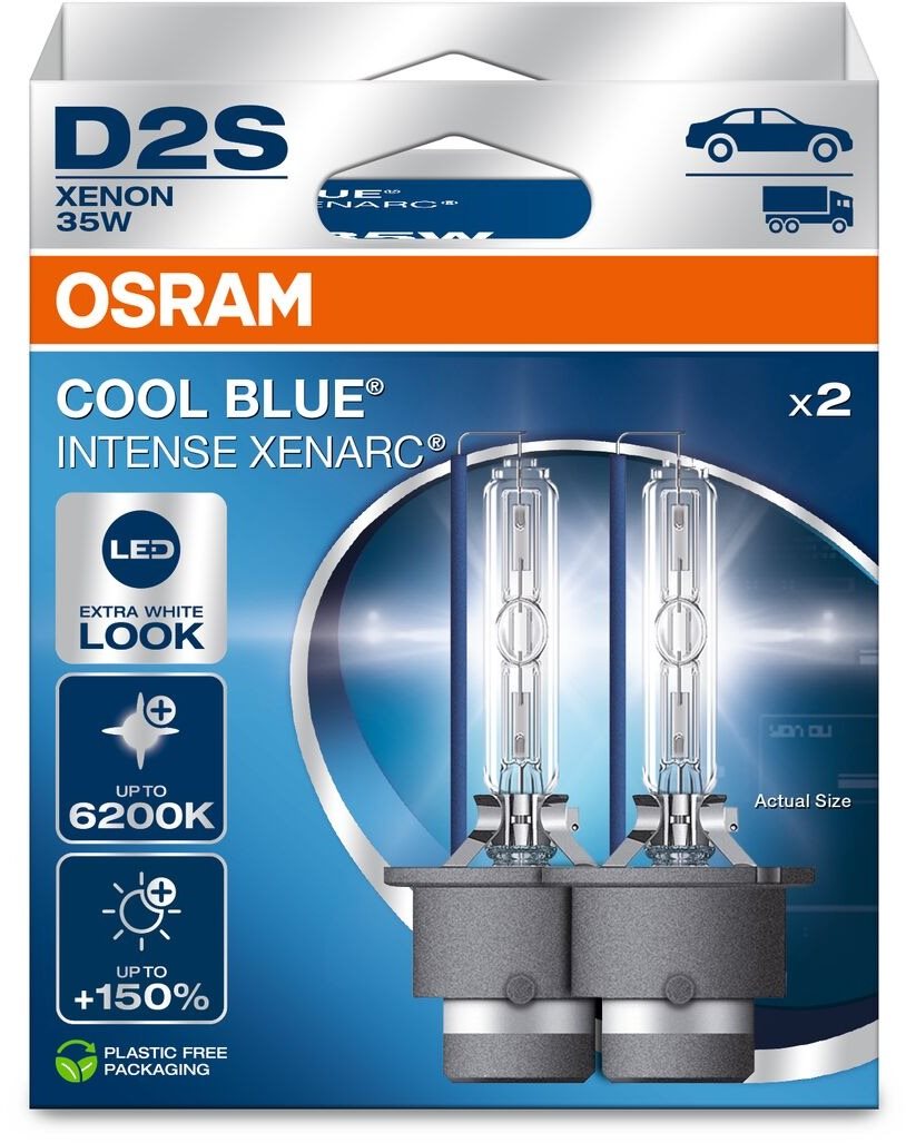 OSRAM Xenarc CBI Next Generation, D2S, 35 W, 12/24 V, P32d-2 Duobox...