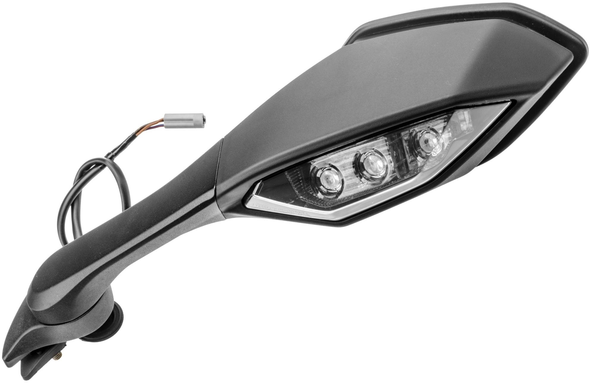 Q-TECH spätné zrkadlo plastové Yamaha (rozstup dier na skrutky 28...