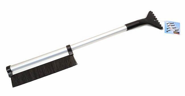Compass Škrabka s metličkou ALU teleskopická 44-66 cm Škrabka na ľad