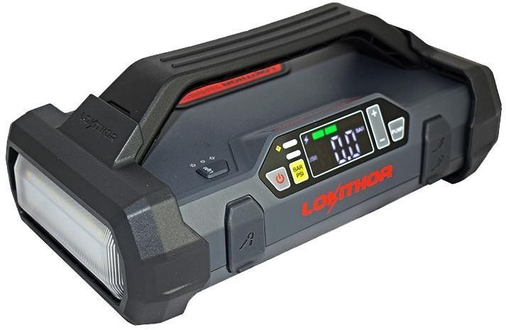 LOKITHOR, štartovací zdroj s kompresorom JA301 12 V 2000 A 74 Wh...