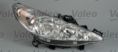 VALEO PEUGEOT 207, 06- pr. svetlo H7 + H1 (el. ovládané + motorček)...
