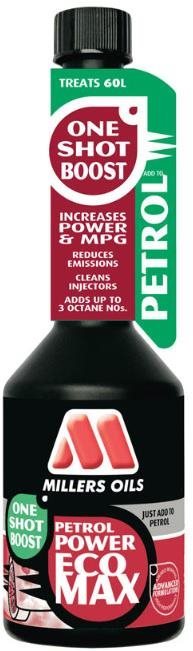 Millers Oils Aditivácia benzínu Petrol Power ECOMAX – One Shot...