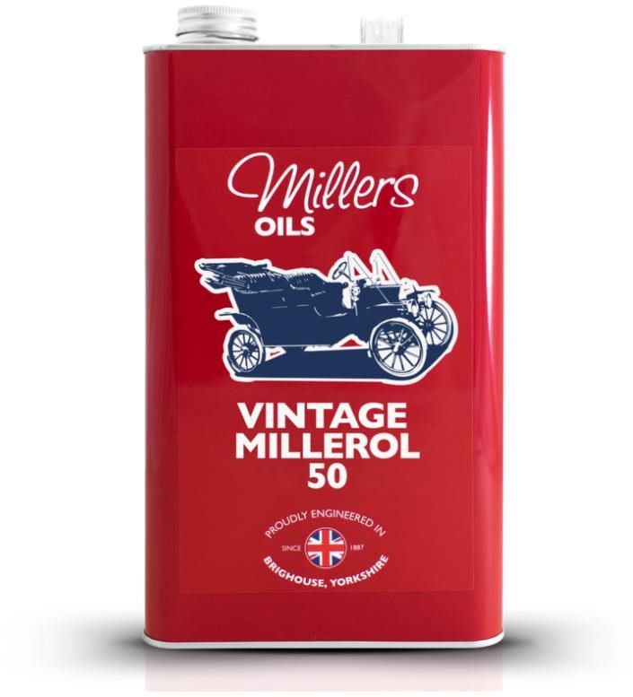 Millers Oils Jednorozsahový olej – Vintage Millerol 50 5 l – pre...