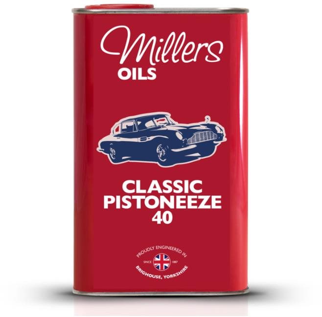Millers Oils Jednorozsahový motorový olej – Classic Pistoneeze 40 1...