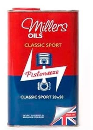 Millers Oils Špičkový polosyntetický motorový olej Classic Sport...