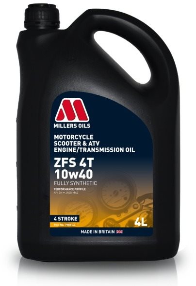 Millers Oils Úplne syntetický motorový olej – ZFS 10w40 4 l...