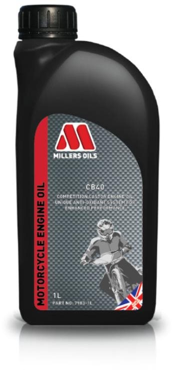 Millers Oils Pretekársky ricínový olej - CB 40 1 l Motorový olej