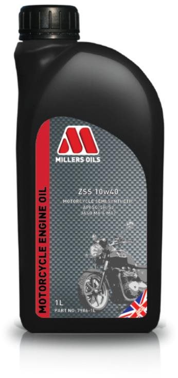 Millers Oils Polosyntetický motorový olej – ZSS 10w40 1 l Motorový...