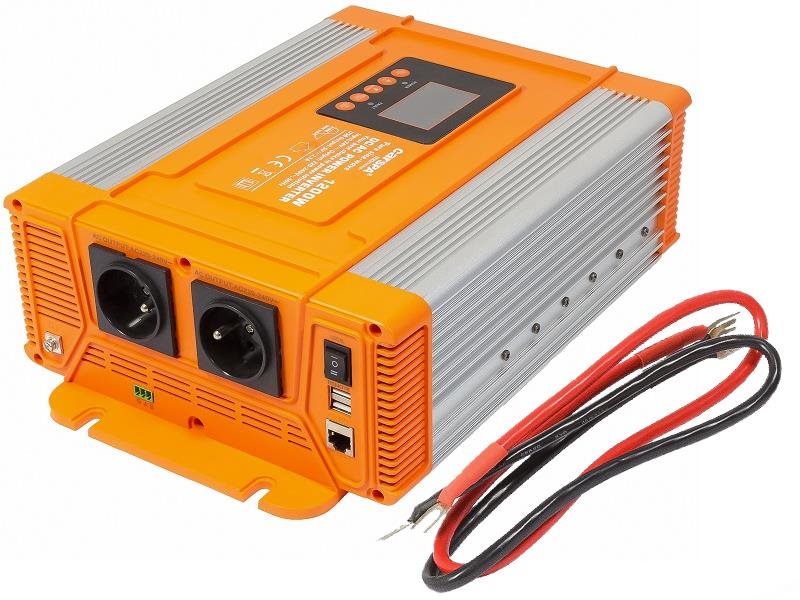 CARSPA PX-1200 24 V sínus 1200 W Menič napätia