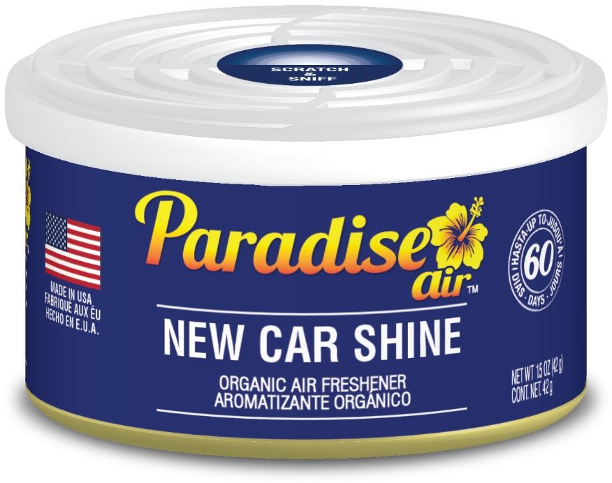 Paradise Air Organic Air Freshener, vôňa Nové auto Vôňa do auta
