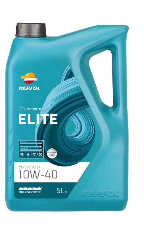 Repsol Elite Multivalvulas 10W/40 , 5 L Motorový olej